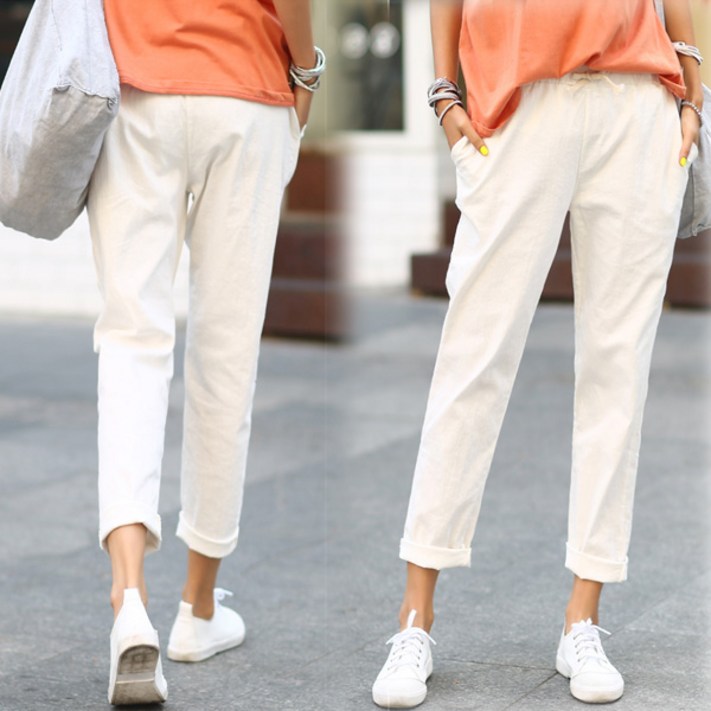 나크21 일자핏 밴딩 슬랙스 NK21P22