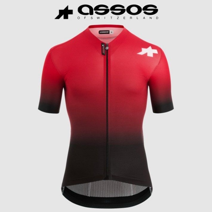 아소스 ASSOS 반팔상의 EQUIPE RS Jersey S9 TARGA Katana Red 아소스 ASSOS 반팔상의 EQUIPE RS Jersey S9 TARGA Katana Red