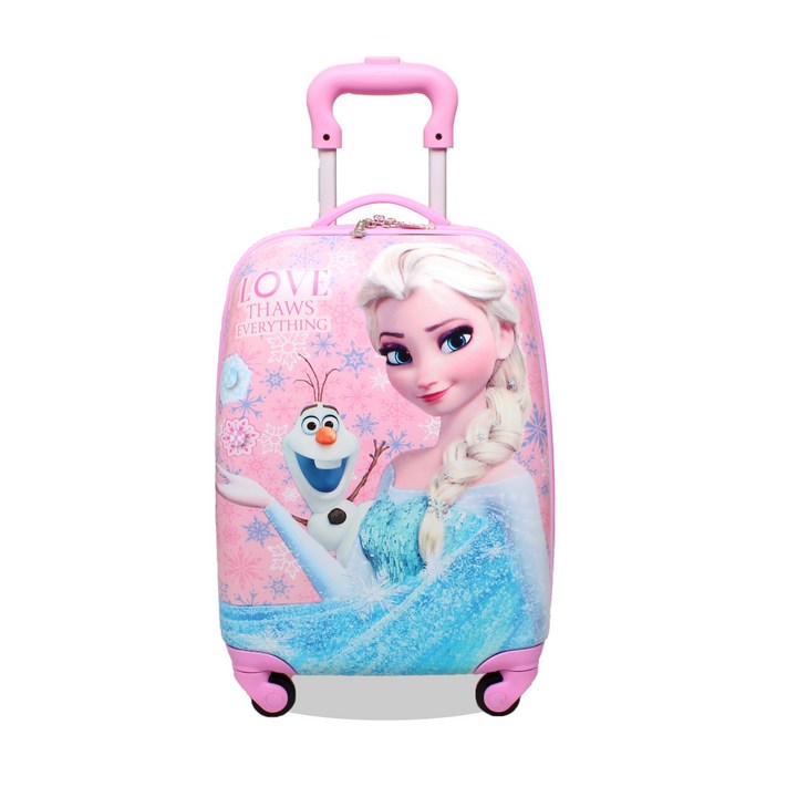 디즈니 정품 캐리어 겨울왕국 엘사 스파이더맨 미키 미니 캡틴아메리카