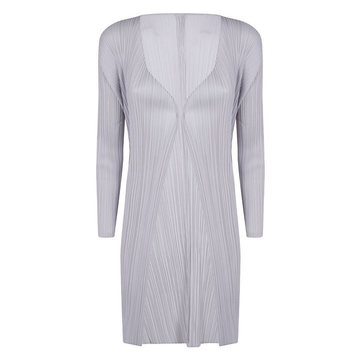 플리츠플리즈이세이미야케 플리츠 코트