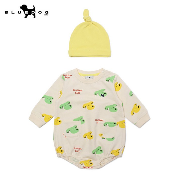 블루독베이비 JOY 바디수트SET 택가격 85000원