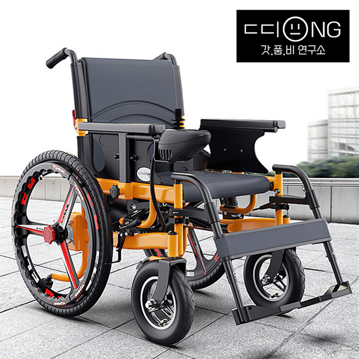 전동 휠체어 접이식 장애인 노인 어르신 전동차 실버카 KG-40 12AH 리튬, 1개, 12AH 리튬
