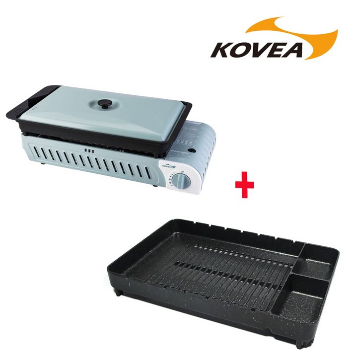 코베아 구이바다 PO L KGG1304PO 민트색상 사이즈대형 L사이즈35인용정품가방 로스트그릴 포함 로스트그릴 2024년신상품, 1개