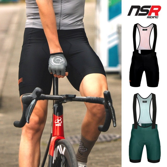 NSR 클럽 저스트라이드 빕숏 타이즈 남녀 여름 자전거 의류 사은품증정