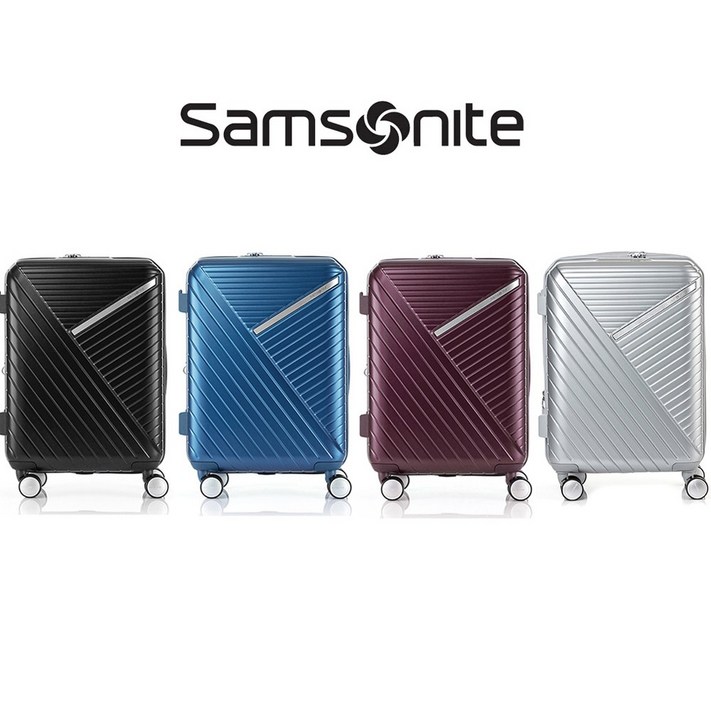 쌤소나이트 캐리어20인치기내용캐리어경량TSA확장가능블랙블루와인실버