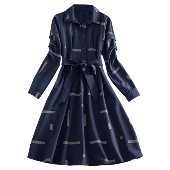 쇼핑센트럴 럭셔리 셔츠 트렌치 원피스