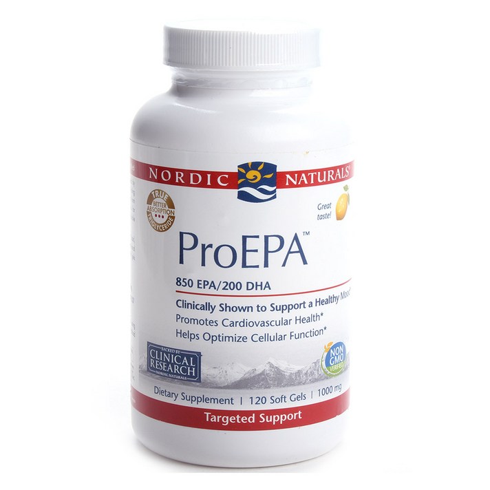 노르딕내츄럴스 프로 850EFA / 200DHA 1000mg 소프트젤, 120개입, 1개