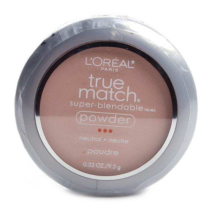 L'Oreal 트루 매치 슈퍼-블렌더블 파우더 9.5g, Classic Ivory, 1개