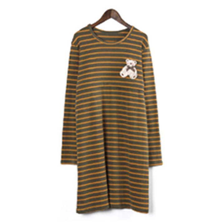 [엄짱] 단가라베어수유원피스