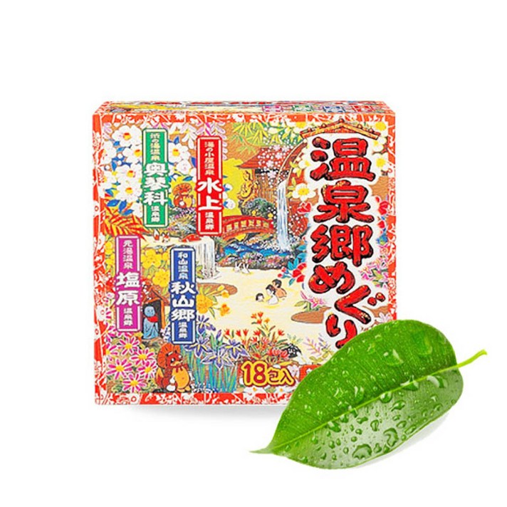 온천기행 입욕제 온천, 30g, 18입