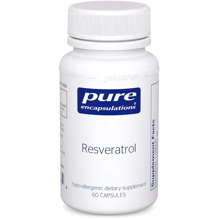 퓨어인캡슐레이션 레스베라트롤 캡슐 글루텐 프리, 60개입, 1개