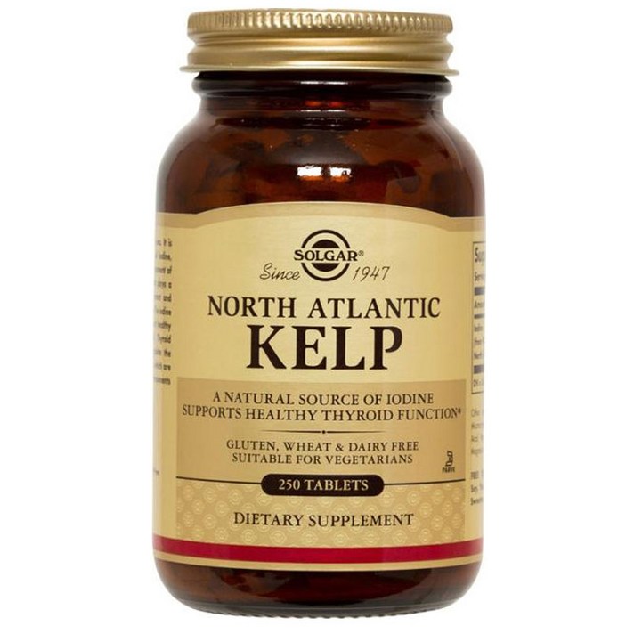 솔가 노스 아틀란틱 켈프 타블렛 글루텐 프리, 250개입, 1개
