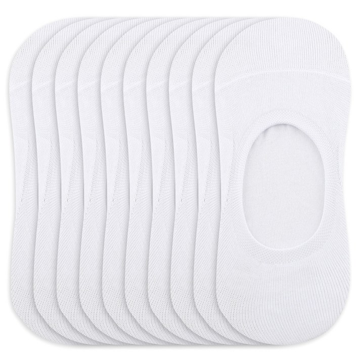 이지레그 남성용 무지 페이크삭스 10p