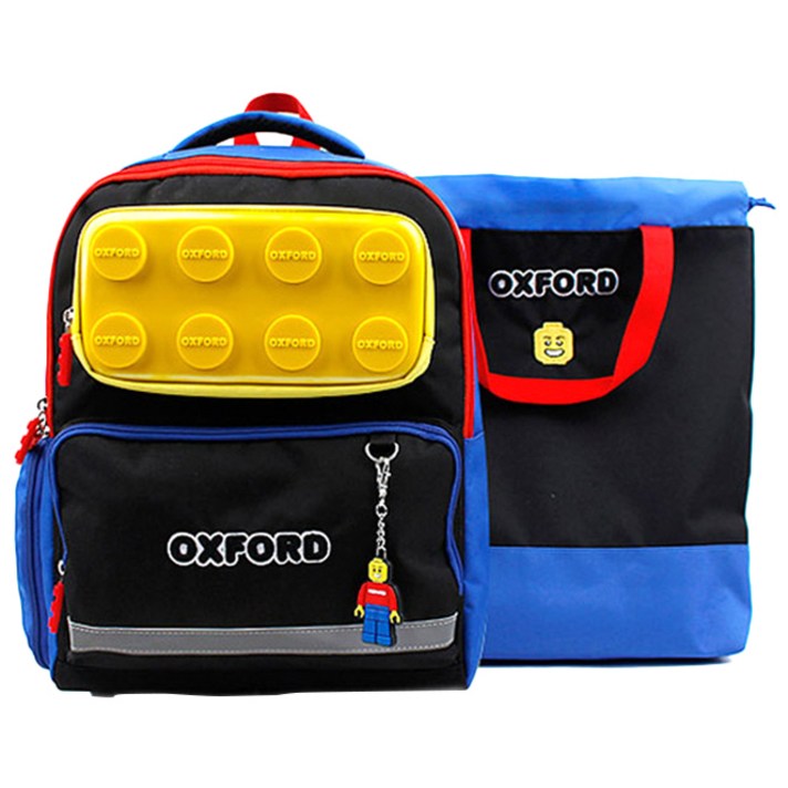 윙하우스 옥스포드블럭 책가방 세트 OX0001