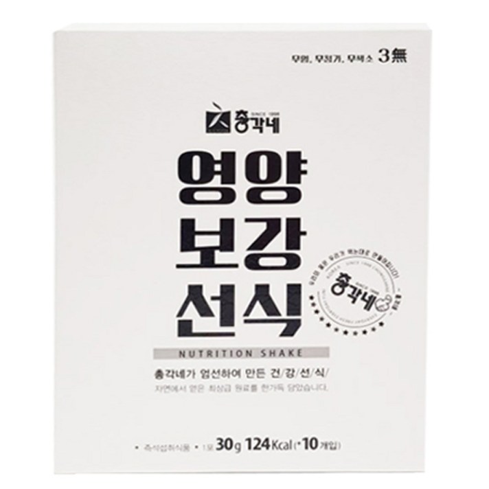 총각네 영양보강 선식, 30g, 10개입