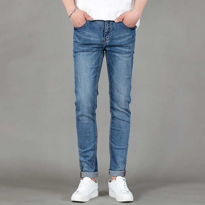 디와이진 남성용 스판 베이직 워싱 청바지 ME122