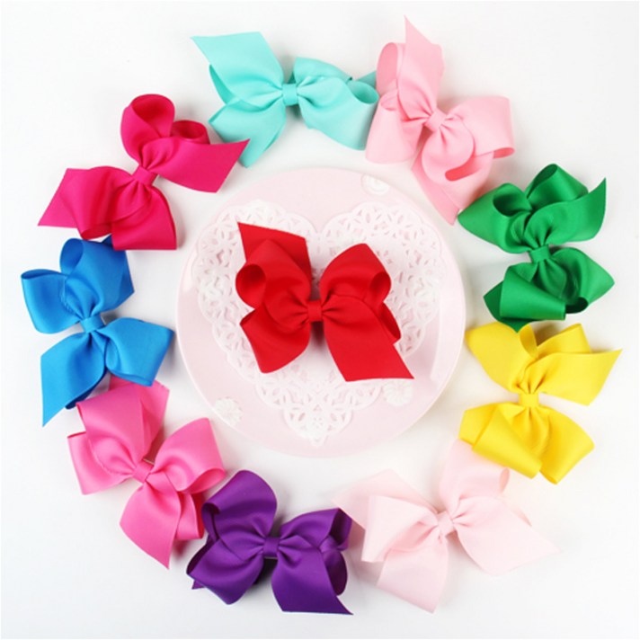 라엘 레인보우 리본 집게핀 10p 세트