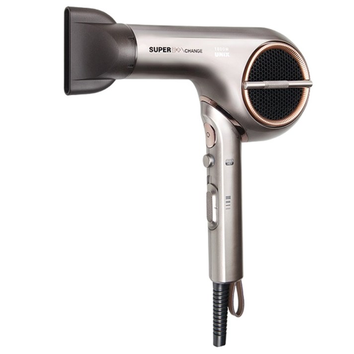 유닉스 슈퍼디플러스 BLDC 접이식 헤어 드라이어 UN-A6010 1800W, 혼합 색상