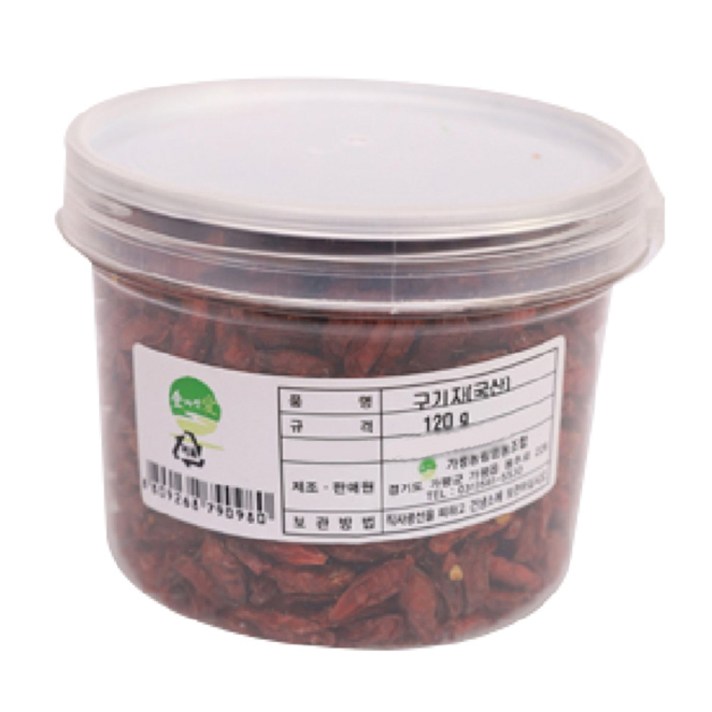 숲자연애 구기자, 120g, 1개