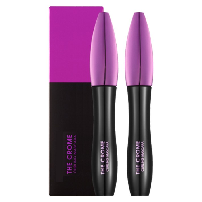 크롬 컬링 마스카라 10g, 2개입