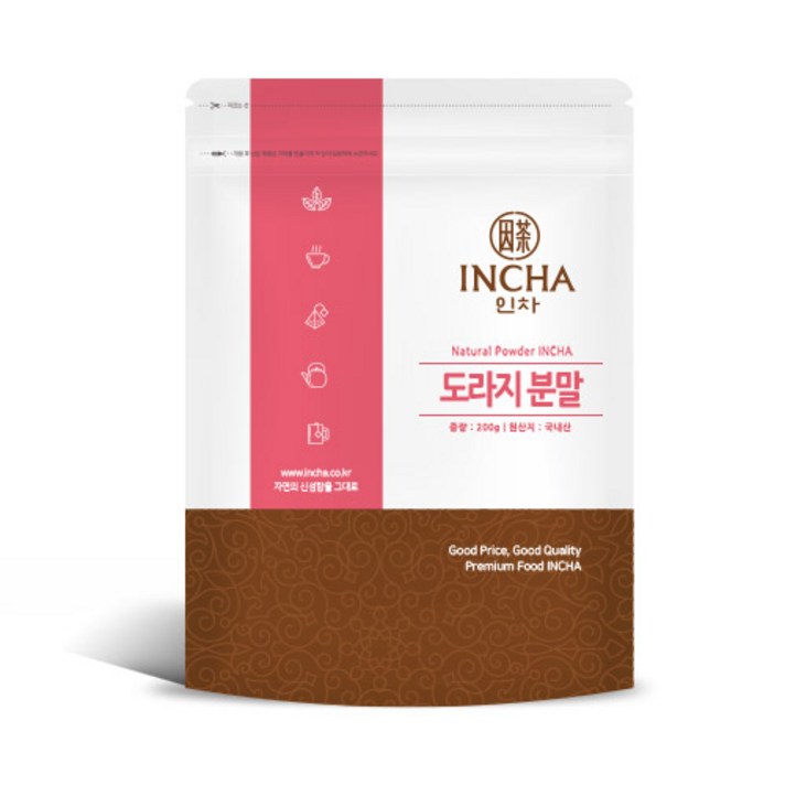 인차 도라지분말, 200g, 1개