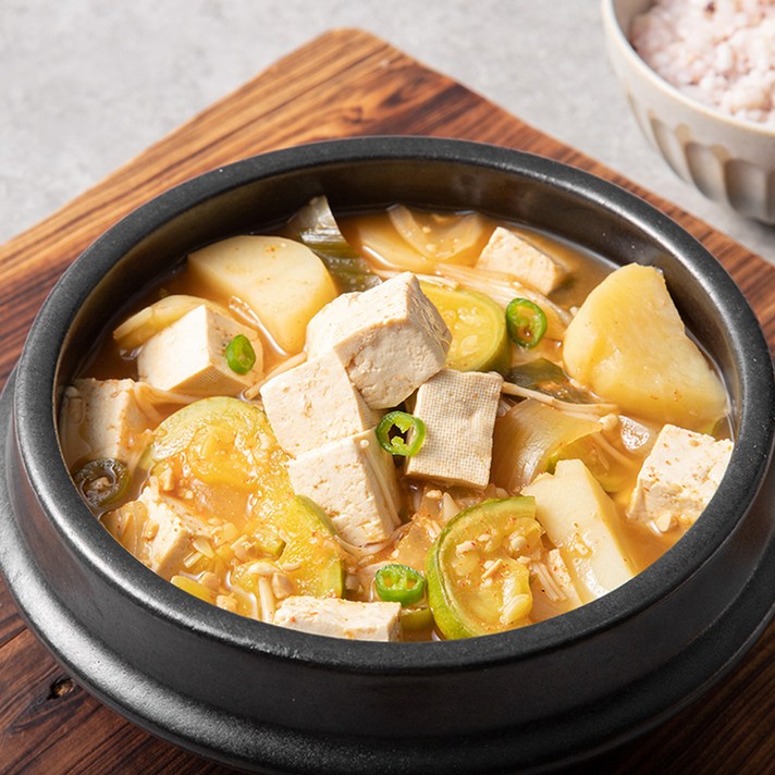 곰곰 애호박 된장찌개 밀키트, 920g, 1개