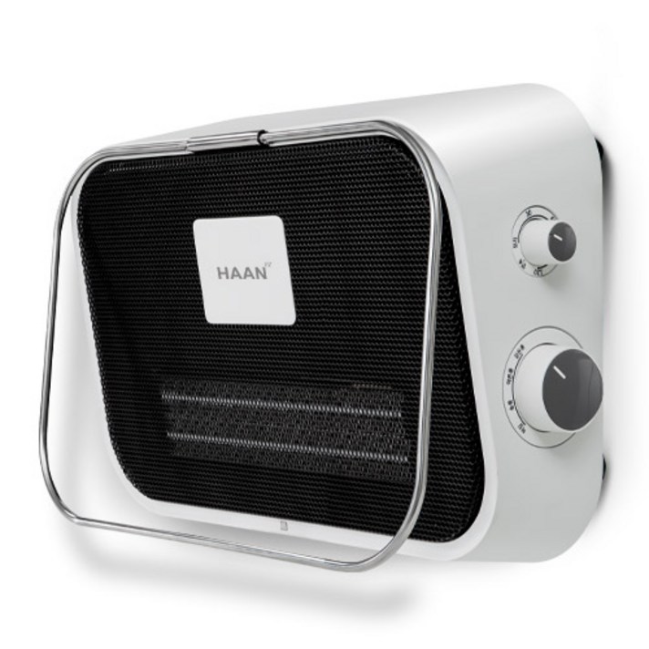 한경희생활과학 PTC 생활방수 욕실난방 스탠드/벽걸이 전기히터, HAAN-4000(화이트)