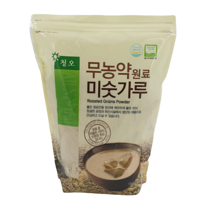 청오 무농약 원료 미숫가루, 1kg, 1개
