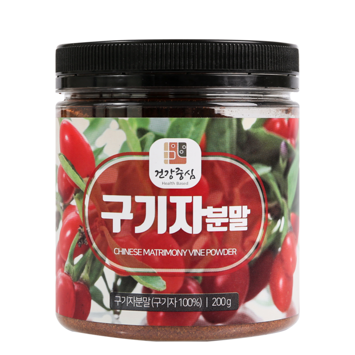 건강중심 구기자 분말, 200g, 1개