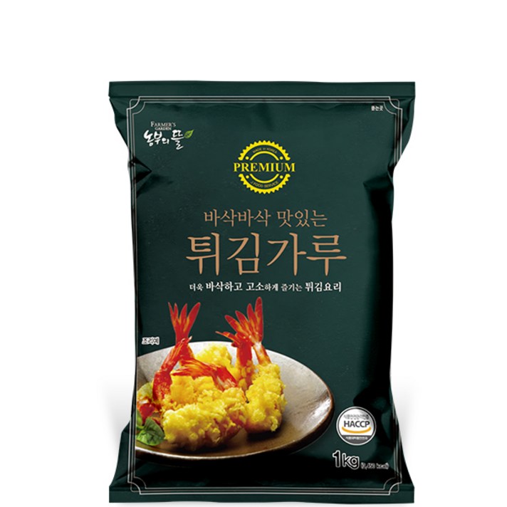 농부의뜰 튀김가루, 1kg, 1개