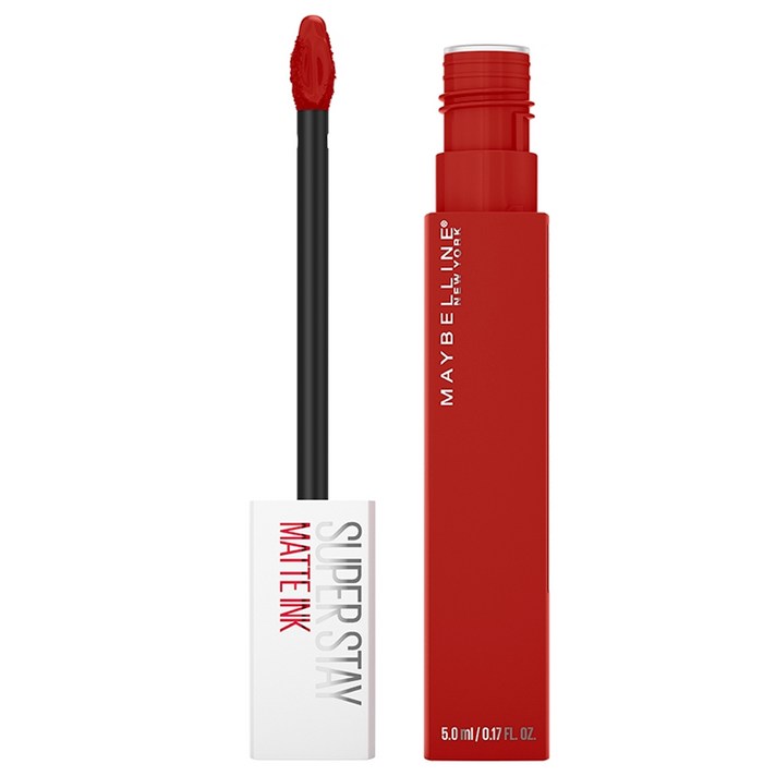 메이블린뉴욕 슈퍼 스테이 매트 립 잉크 틴트 5ml, 315 칠리레드, 1개