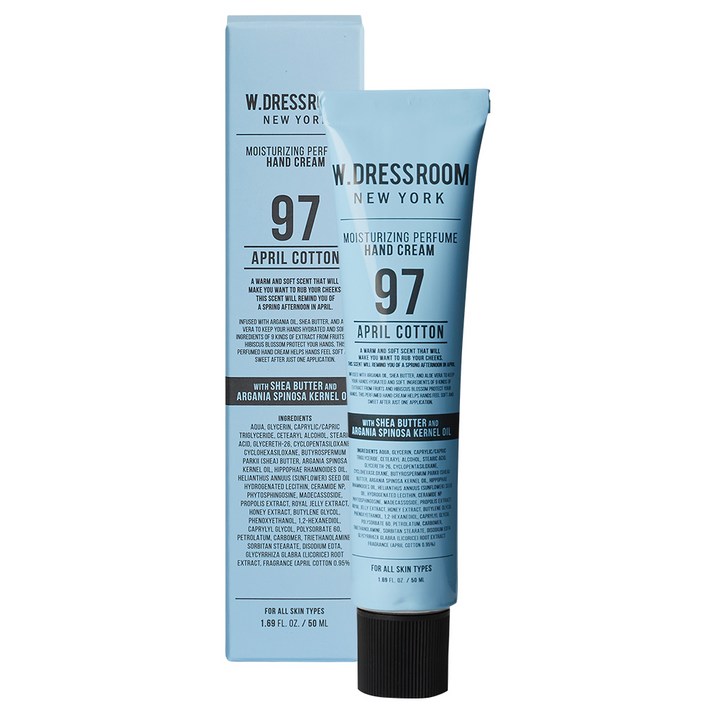 
                                                        더블유드레스룸 퍼퓸 핸드크림 No 97 에이프릴코튼, 50ml, 1개
                                                    