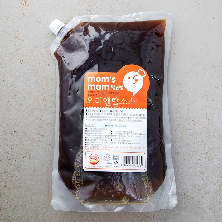 맘스맘 오리엔탈소스, 2kg, 1개
