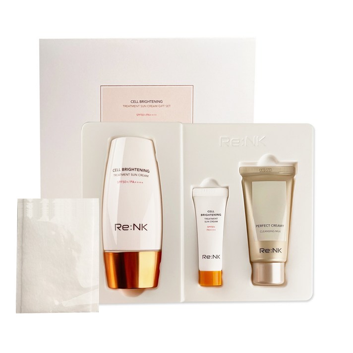 리엔케이 셀브라이트닝 트리트먼트 선크림 기획세트, 1세트