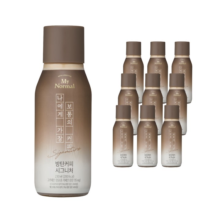 마이노멀 방탄커피 시그니처, 230ml, 10개입