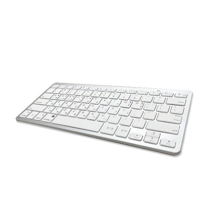 블루선 블루투스 무선 키보드, 일반형, X5 Bluetooth Keyboard, 혼합색상