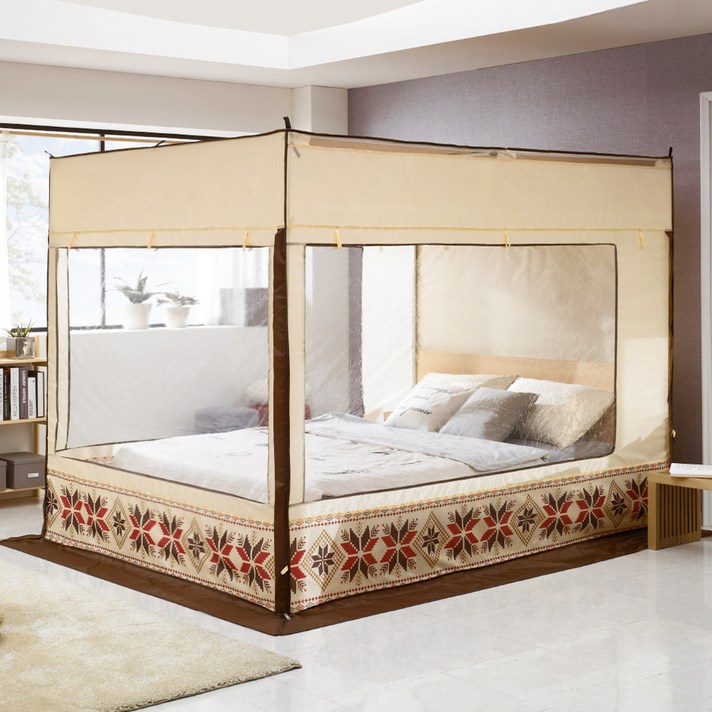 알뜨리 사각 난방텐트 세트 일반형, 혼합 색상