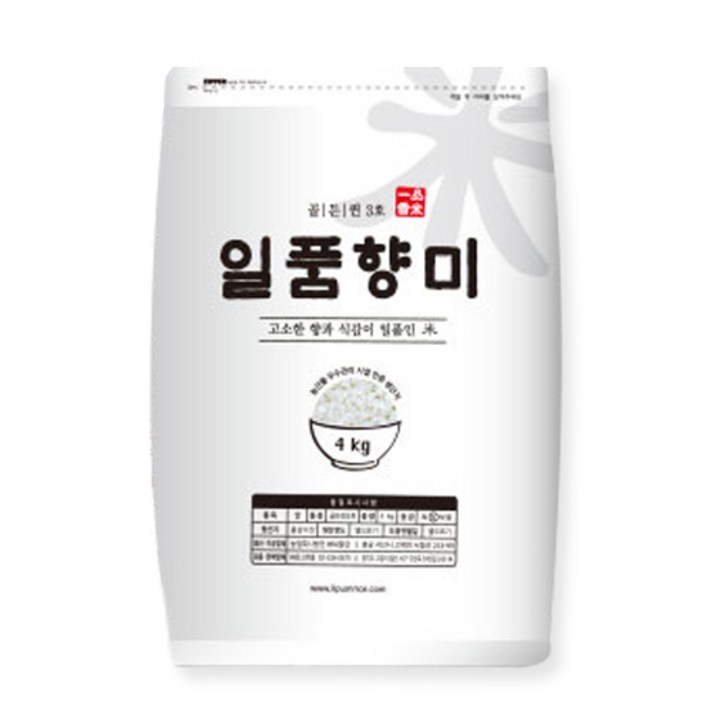  일품향미 골든퀸 3호 쌀, 4kg, 1개 