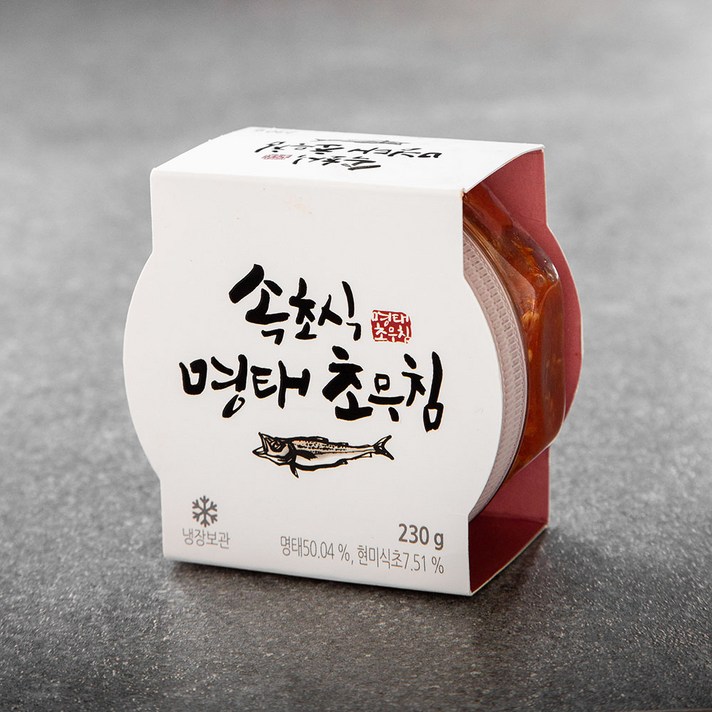 한성기업 속초식 명태초무침, 230g, 1개