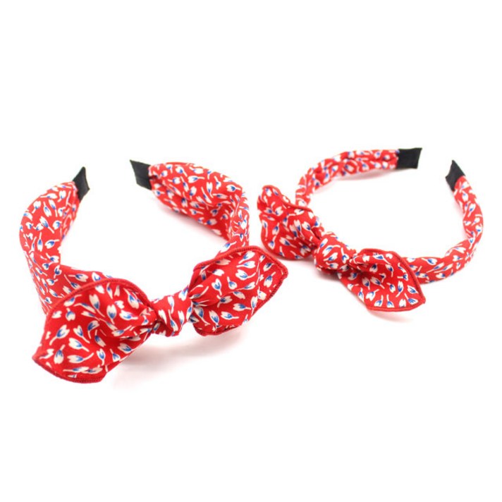 채니봉봉 아이리스 반다나밴드 엄마딸 2P세트