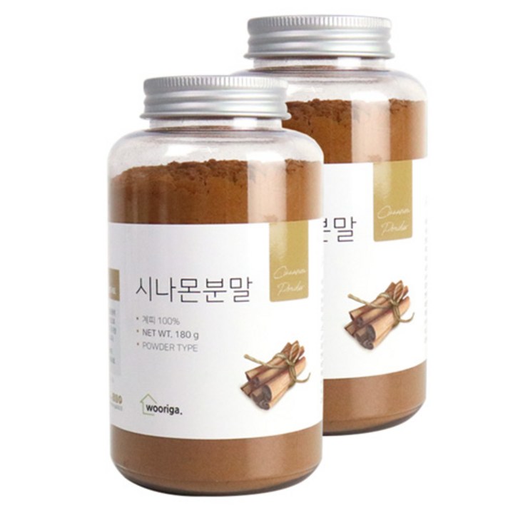 우리가스토리 시나몬분말, 180g, 2개