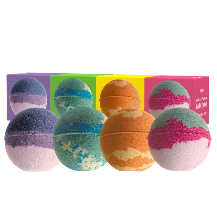 쿤달 배쓰밤 입욕제 스페이스컬렉션 4종 세트, 1세트