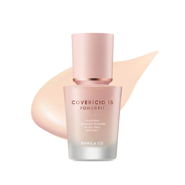 바닐라코 커버리셔스 파워 핏 파운데이션 30ml, 21N 피치, 1개