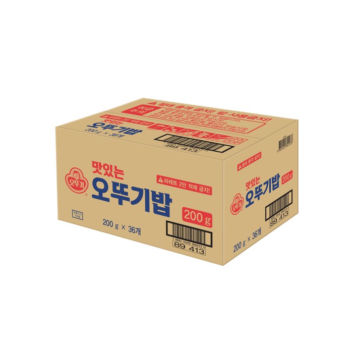 오뚜기 맛있는 오뚜기밥, 200g, 36개