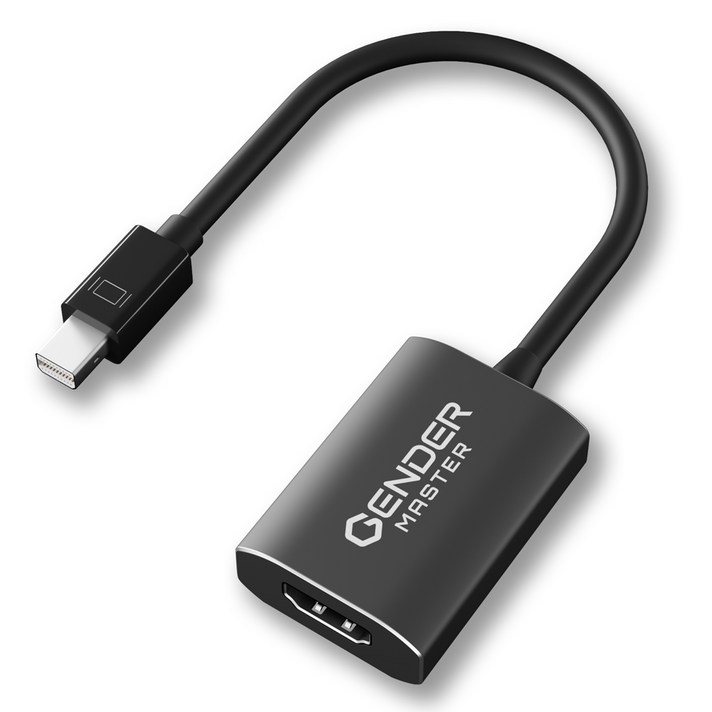 젠더마스터 Mini Displayport to HDMI 액티브 컨버터 4K 60Hz, GM101