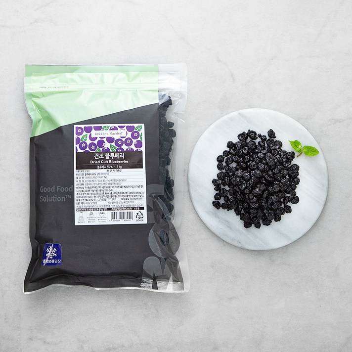 딜라잇가든 건조 블루베리, 1kg, 1봉