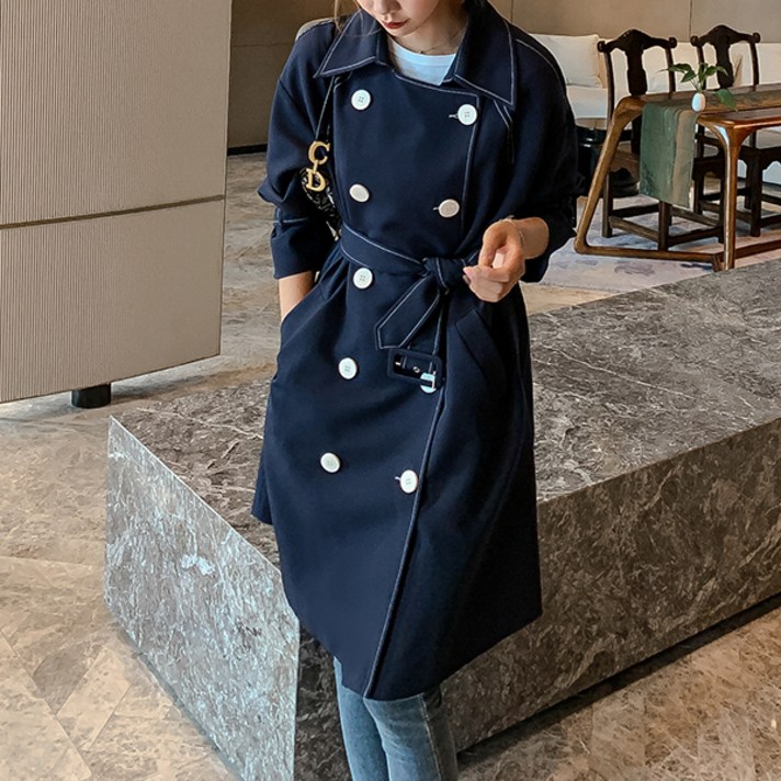 루나걸 모엘 트렌치 코트