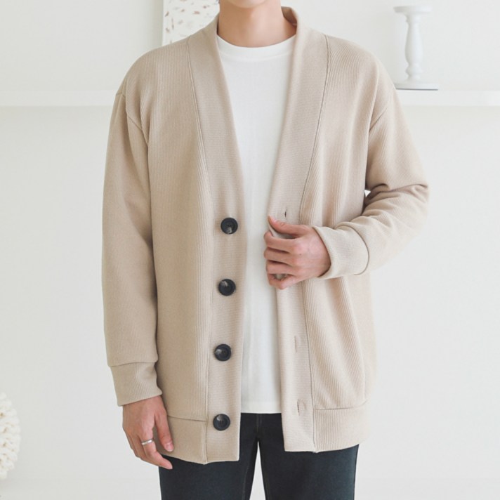 맨타임 CL 데일리 오버핏 가디건