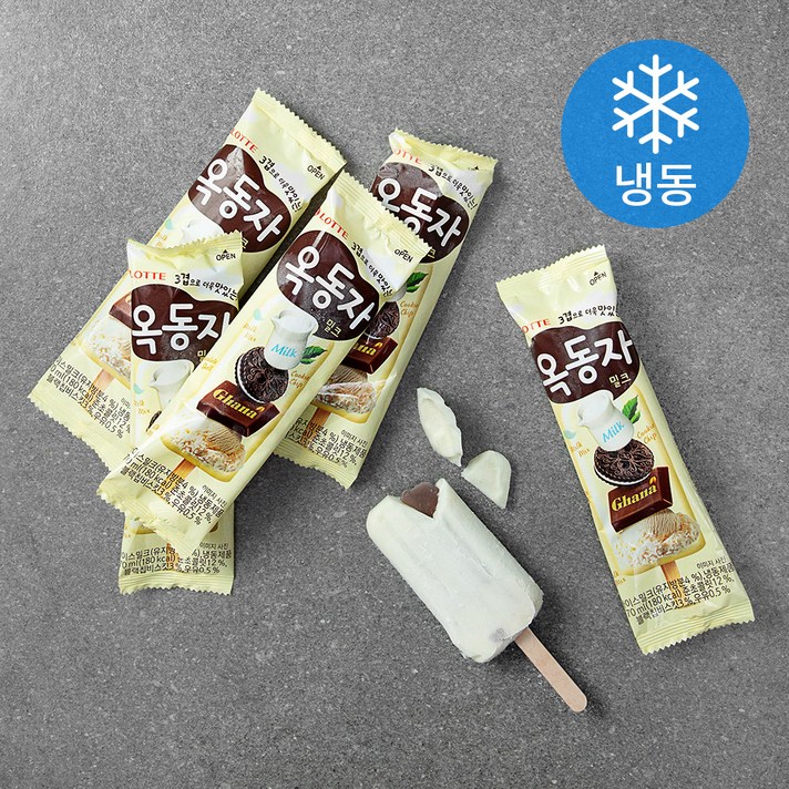 
                                                        롯데웰푸드 옥동자 밀크 (냉동), 70ml, 6개
                                                    