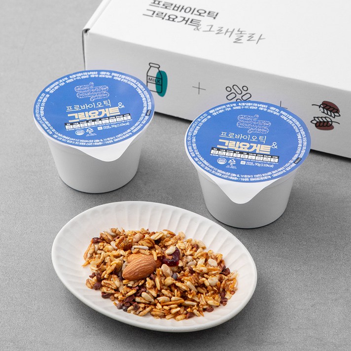 프로바이오틱 그릭요거트 그래놀라, 110g, 6개